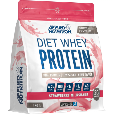 Applied Nutrition Diet Whey Protein Powder Strawberry Shake Flavour - 1 kg