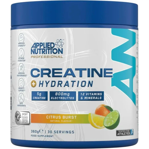 Applied Nutrition CREATINE + Hydration (Professional) Citrus Burst - 360G