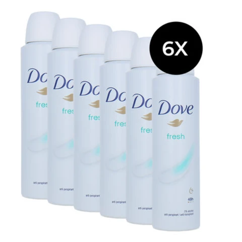 Dove Deospray - Fresh Care 6 x 150 ml