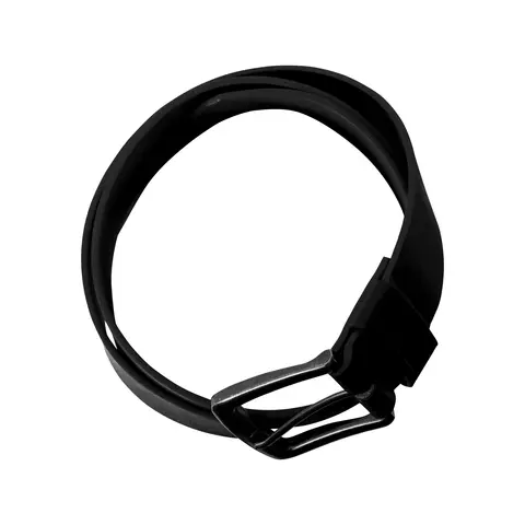 Urban Classics Ceinture en Similicuir Noir
