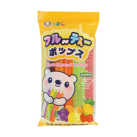 ABC Fruit Ice Pop - Assorted 850g