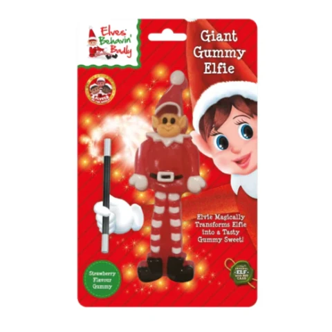World of Sweets Cheeky Elves Christmas Giant Gummy Elfie 80g