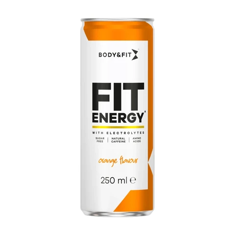 Body & Fit energiedrank sinaasappel 250 ml