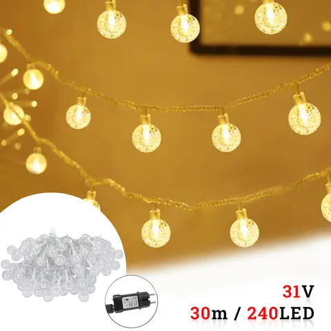 Sternen Lichterkette mit Stecker kaufen