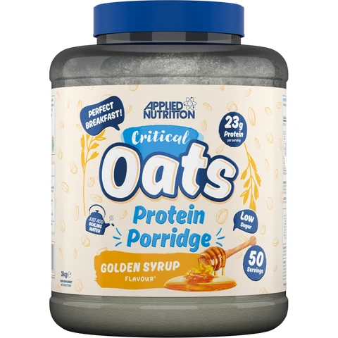 Applied Nutrition CRITICAL Oats Protein Porridge Golden Syrup - 3Kg