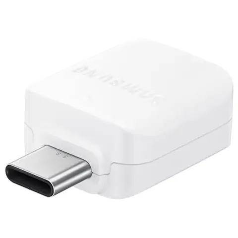 Samsung EE-UN930 USB-A-zu-USB-C-OTG-Adapter (Großpackung – Ersatzverpackung) – weiß