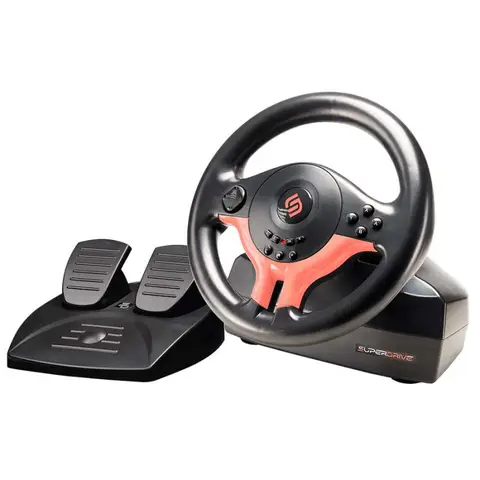 SUBSONIC Volant SUPERDRIVE SV250-S compatible avec SW2/SW Édition rouge