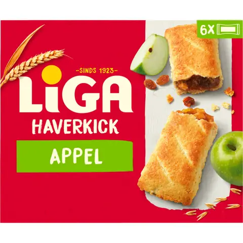 Liga Oat Kick Grains Appel - 200 g