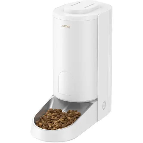 MOVA PF10 Pro Automatische voerdispenser 3,4L Katten kleine honden App Weegschaal anti-verstopping