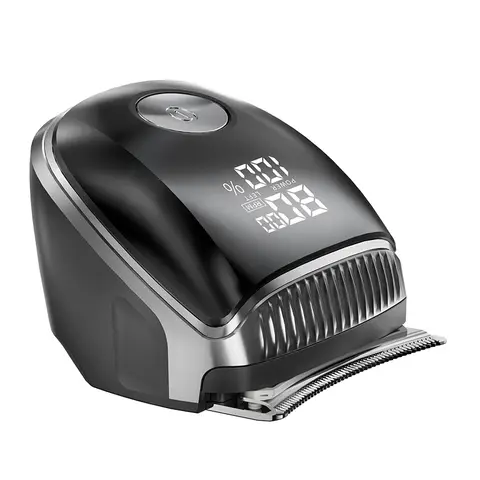 Komingdon Cordless Rechargeable Hair Trimmer - Self-Service Hair Clipper for Men with Precise Cutting, Easy Cleaning, And Long-Lasting Battery Life - Perfect Holiday Gift for Father'S Day black