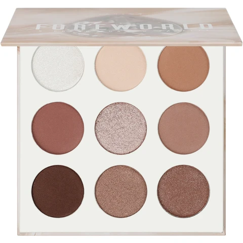 docolor 9-Color Gem Eyeshadow Palette - Earth Tone