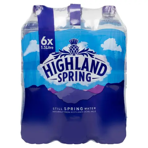 Highland Spring Still Water 6X1.5 L