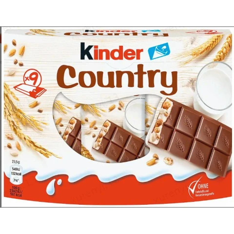 Kinder Country Kekse 9er-Pack 211,5g