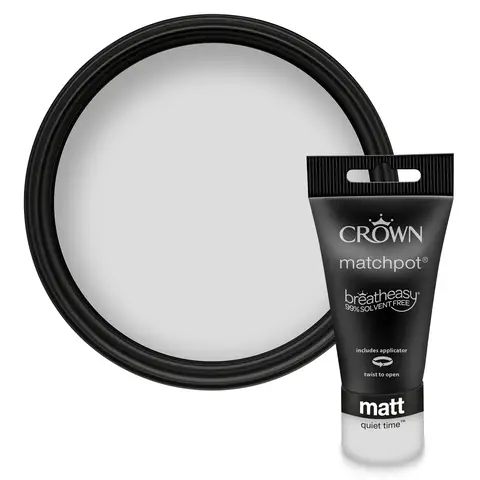Crown Matt Emulsion Quiet Time 40ML