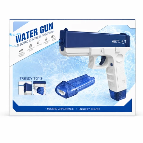 Kids Electric Water Gun – Rechargeable Automatic Water Blaster for Outdoor Summer Play, Garden Water Fights, Pool Parties & Beach Fun
