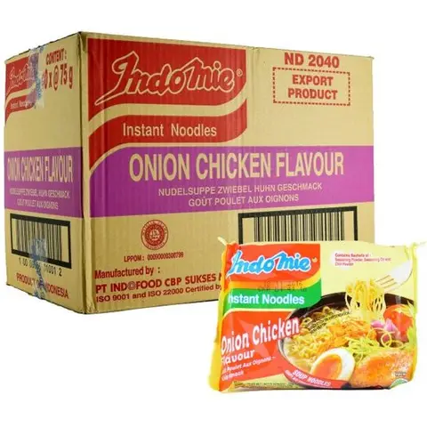 Indomie Noodles Onion Chicken Flavour 40 x75g (Indonesian Import)