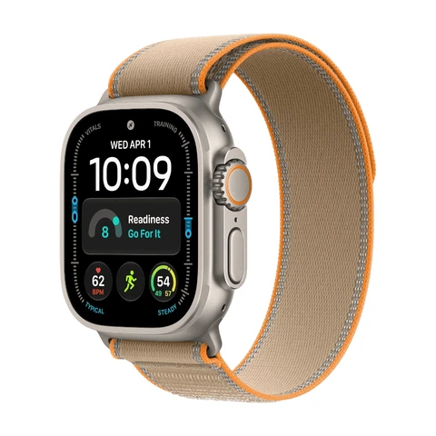 Apple Watch Ultra 4 - GPS + Cellular - 49mm - Titanium Case w/ Sand Trail Loop (S/M)