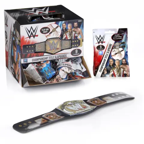 WWE Championship Title Belt Slap Bands Series 1 Surprise Assortment