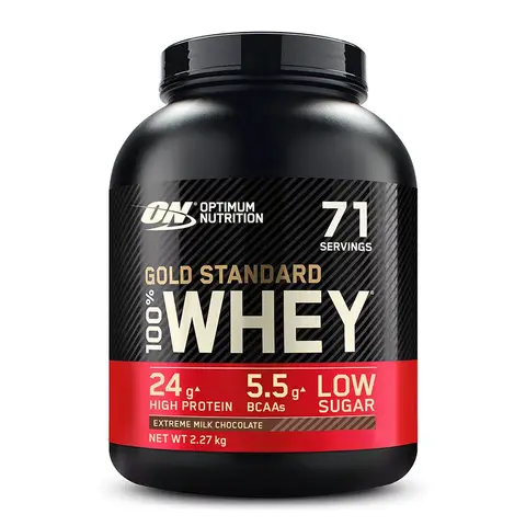 GOLD STANDARD 100% Whey Protéine chocolat extrême 2,27kg (71 portions)