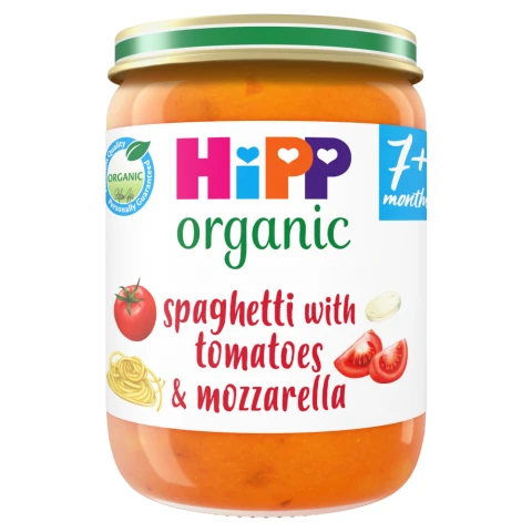 HiPP Organic Spaghetti with Tomatoes & Mozzarella 7+ Months 190G