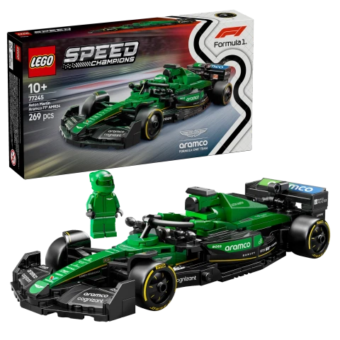 LEGO Speed Champions 77245 Aston Martin Aramco F1 AMR24 Race Car Set