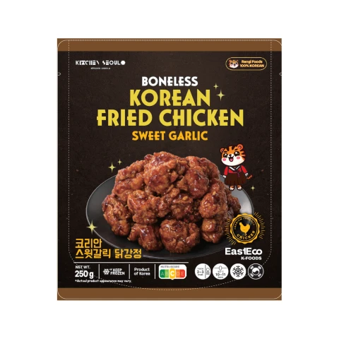EastEco Korean Boneless Fried Chicken Sweet Garlic 250g
