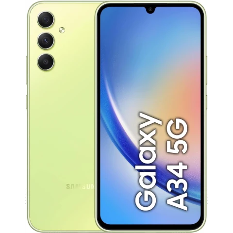 Samsung A34 5G - Dual SIM - 128GB - Lime