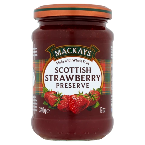 Mackays Scottish Strawberry Preserve 340G