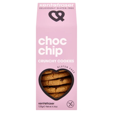 Kent & Fraser - Choc Chip Crunchy Cookies - 125g