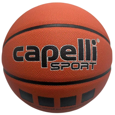 Capelli Sport Sz 7 Competition Microfiber Indoor Basketball，Dry Grip Microfiber Composite Cushioned Cover