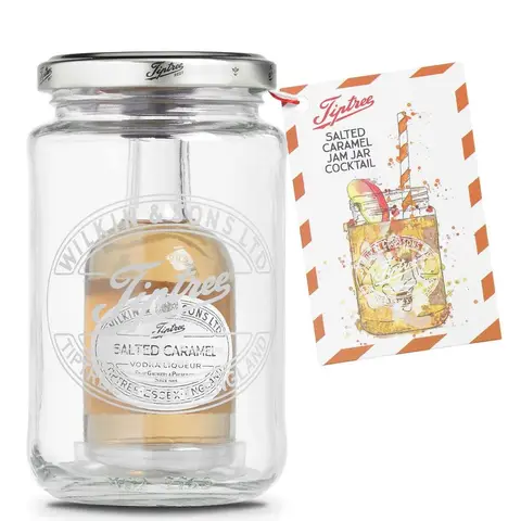 Tiptree Salted Caramel Vodka Jam Jar Cocktail 25% ABV