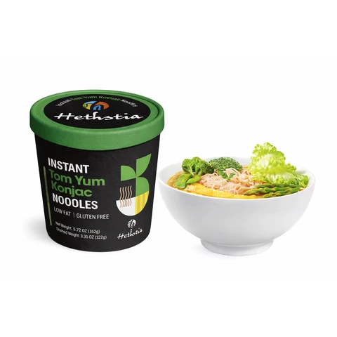 Hethstia Instant-Konjak-Nudel Tom-Yam-Suppe Becher 162 g
