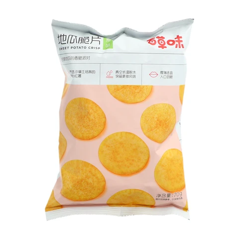 BE&CHEERY Sweet Potato Crisps Original Flavor 70g 