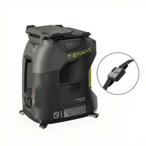 TENNIIX 2.0 launched, in stock | TENNIIX basic obsidian black AI tennis robot, 100+ serve modes, voice and app control, LED display, QDD motor, 1000+ custom training modes, 18.7 lb portable design, smart AI, customisable training for beginners to professionals