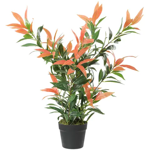 HOMCOM 2er-Set Knstlicher Buchsbaum gro 60 cm, UV-bestndige  Kunstpflanze, Plastik Knstliche Pflanzen im Topf, Kunstbaum, Fake Plant  wie echt fr Wohnzimmer Schlafzimmer Bro Garten Deko Geschenk | Knstliche  Blumen & Pflanzen |