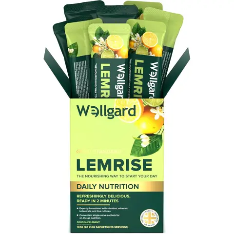 Wellgard Lemrise - Morning Nutrition That Fits Real Life