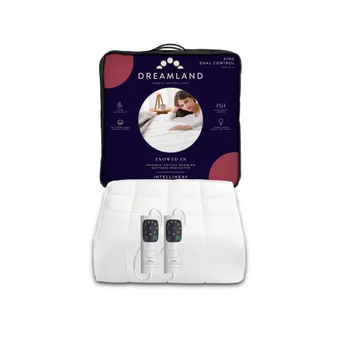 Dreamland Mattress Protector dual control-king