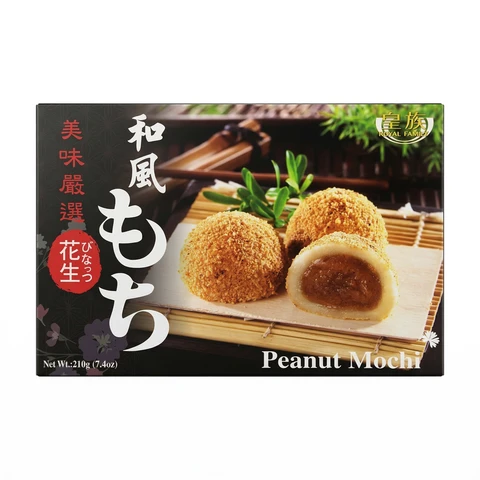 ROYAL FAMILY Japanese Style Mochi Peanut Flavor 210g