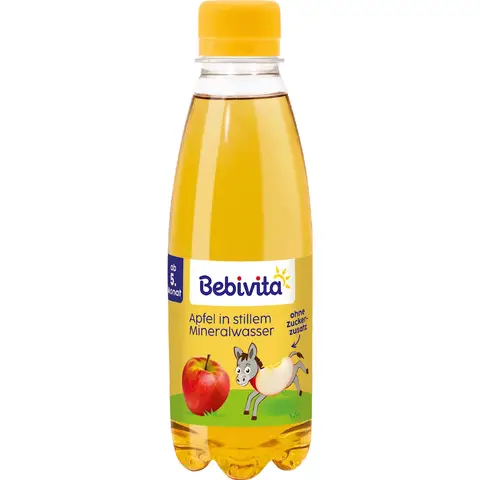 Bebivita Apple in Still Mineral Water (from 5 months) 500 ml