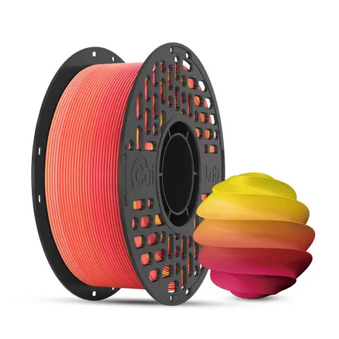 CAILAB 3D Printer Filament PLA Rainbow Gradient - Rainbow #10