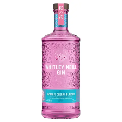 Whitley Neill Japanese Cherry Blossom gin 70cl