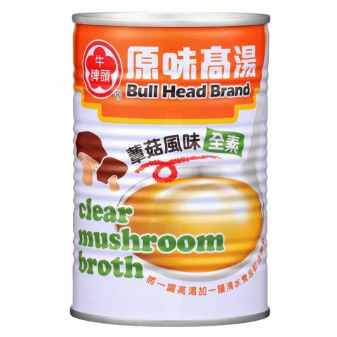 Bull Head Clear Mushroom Broth 411ml