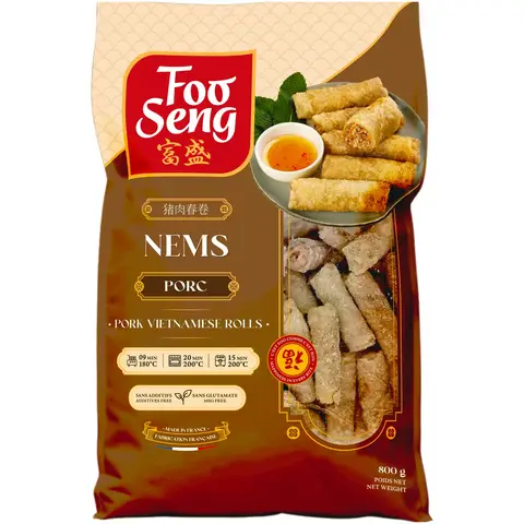 Foo Seng Nems au porc - 800 g