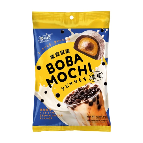 Yuki & Love Mochi Bubble saveur sucre de canne brun 120 g