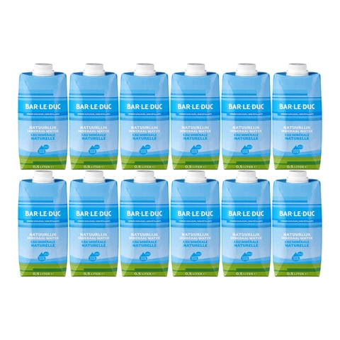 Bar Le Duc Mineraalwater - 12 x 0.5 L