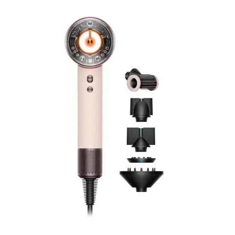 Dyson Supersonic Nural Haartrockner Sonderedition HD16 Keramik Pink/Rose Gold (UK-Stecker, Umwandlungsadapter im Lieferumfang enthalten)
