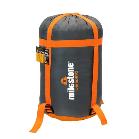 Milestone Single Mummy Sleeping Bag - 250gsm - 2 Seasons
