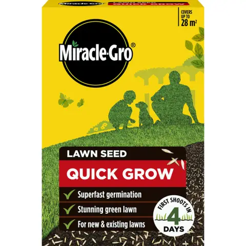 Miracle Gro Quick Grow Lawn Seed 28m2