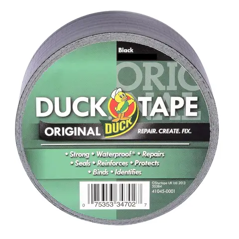 Duck Tape Original Black 50mm x 25m