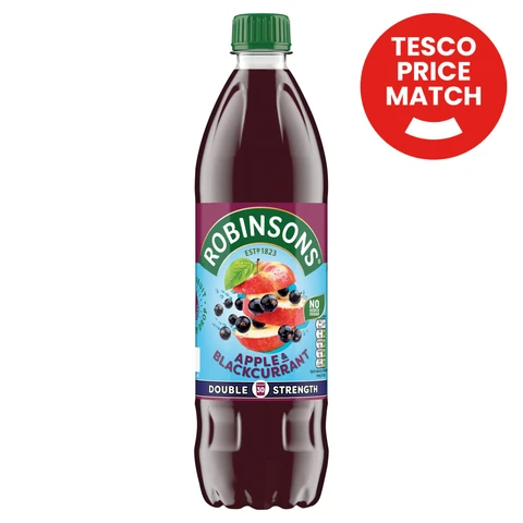 Robinsons Double Concentrate No Added Sugar Apple & Blackcurrant 750ml